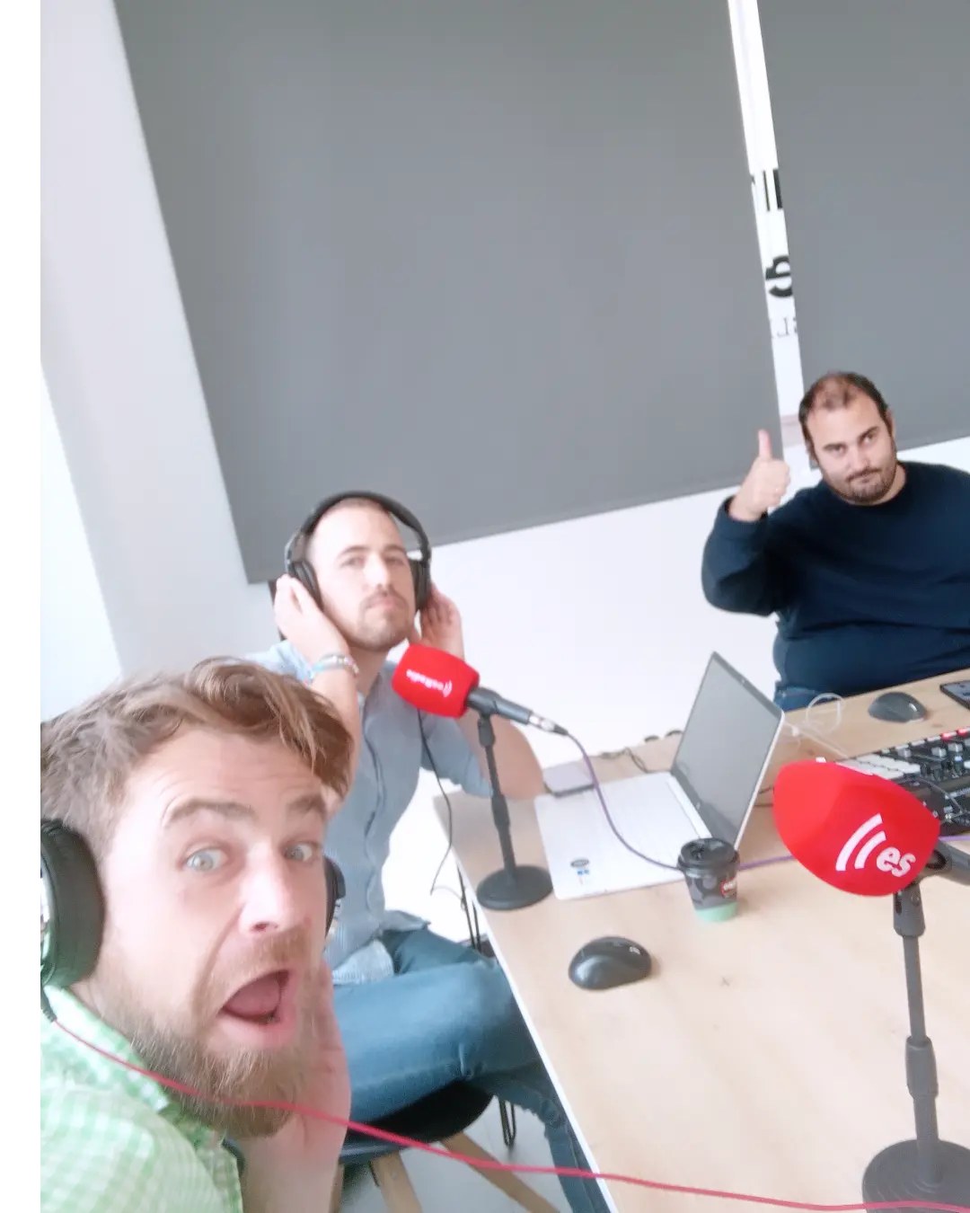 Jamie Russell representing Elephant English Academy on local radio