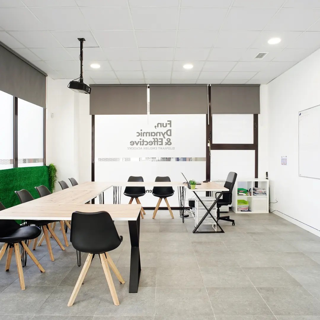 Elephant English Academy classroom interior